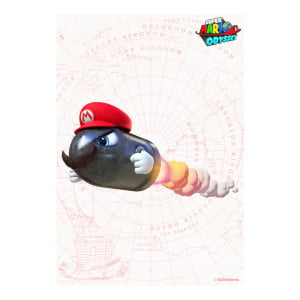 Bullet Bill (Super Mario Odyssey) Art Print