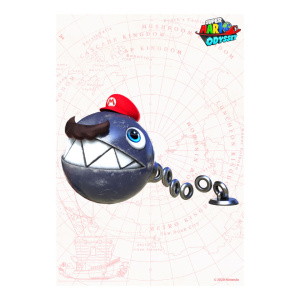 Big Chain Chomp (Super Mario Odyssey) Art Print