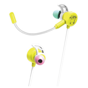 Hori Gaming Headset In-Ear for Nintendo Switch (Pikachu-POP)