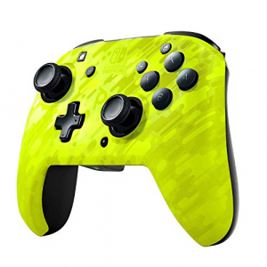 PDP Faceoff Wireless Deluxe Ctrl - Yellow Camo