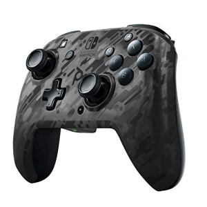 PDP Faceoff Wireless Deluxe Ctrl Black Camo
