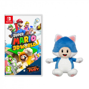 Super Mario 3D World + Bowser's Fury + Cat Toad Soft Toy