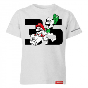 Mario and Luigi T-Shirt (Kids) - Super Mario Bros. 35th Anniversary