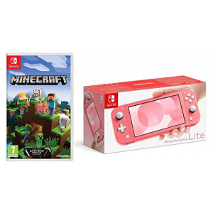 Nintendo Switch Lite - Coral + Minecraft (Nintendo Switch)