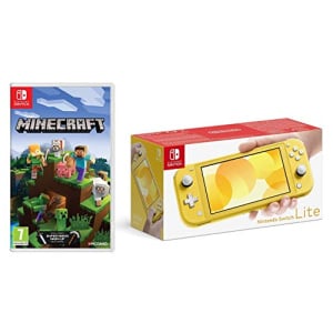 Nintendo Switch Lite - Yellow + Minecraft (Nintendo Switch)