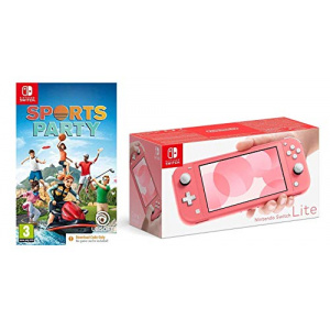 Nintendo Switch Lite - Coral + Sports Party