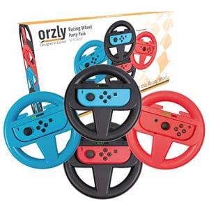 Orzly Nintendo Switch Steering Wheels x4