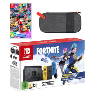 Nintendo Switch Fortnite Special Edition Mario Kart 8 Deluxe Pack