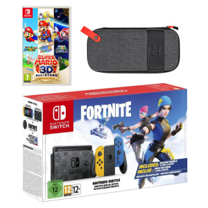 Nintendo Switch Fortnite Special Edition Super Mario 3D All-Stars Pack
