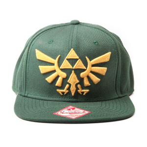 Zelda - Snapback Cap (Green/Gold)