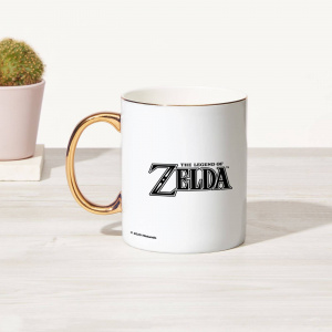 Legend Of Zelda Bone China Gold Handle Mug