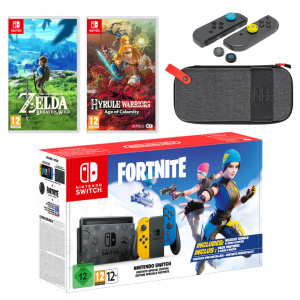 Nintendo Switch Fortnite Special Edition The Legend of Zelda Double Pack
