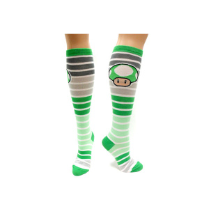 Mushroom - Striped Socks