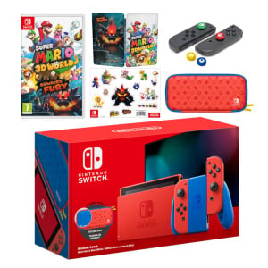 nintendo switch red blue console