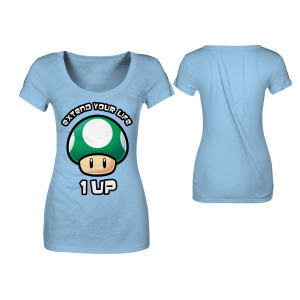 Mushroom - T-Shirt Girls&apos; (Sky Blue)