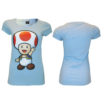 Toad - T-Shirt Girls&apos; (Light Blue)