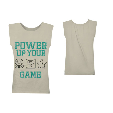 Power Up - T-Shirt Girls&apos; (Beige)