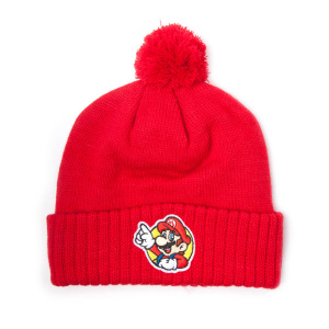Mario - Beanie Hat (Red)
