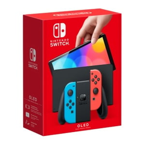 Nintendo Switch - OLED Model neon blue/neon red set