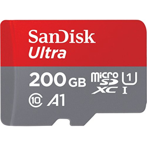 SanDisk 200GB Ultra MicroSDXC UHS-I Memory Card