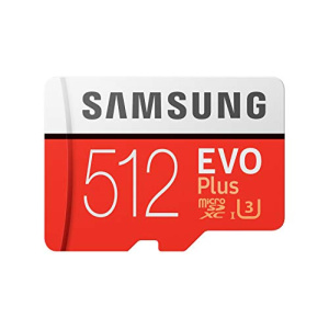 SAMSUNG EVO Plus 512GB microSD + Adapter