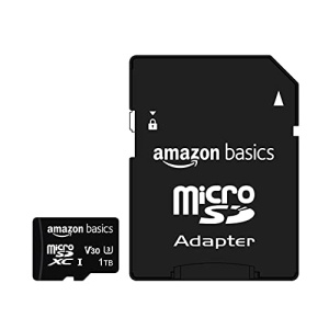 Amazon Basics - 1TB microSDXC Memory Card with Adapter