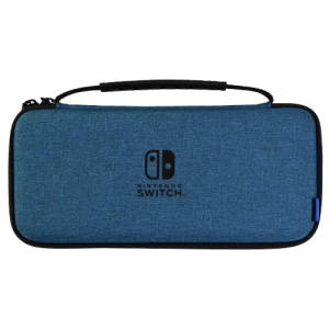 HORI Nintendo Switch (OLED Model) Slim Tough Pouch (Blue)