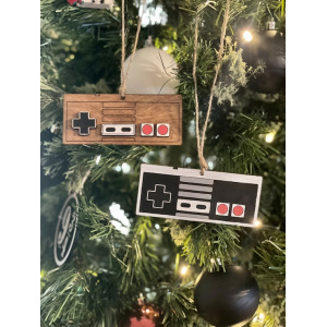NES Game Controller Christmas Ornament