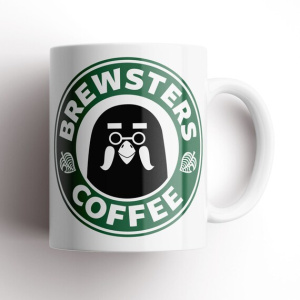 Animal Crossing Brewsters Coffee Starbucks Mug
