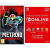 Metroid Dread (Nintendo Switch) + Online Membership - 12 Months (Download Code)