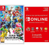 Super Smash Bros. Ultimate [Nintendo Switch] + Switch Online 3 Months [Download Code]