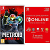 Metroid Dread (Nintendo Switch) + Online Membership - 3 Months (Download Code)