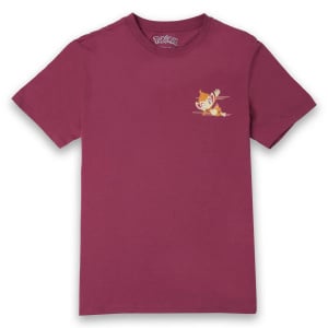 Pokémon Chimchar Unisex T-Shirt - Burgundy