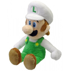 Super Mario Fire Luigi Plush 8"
