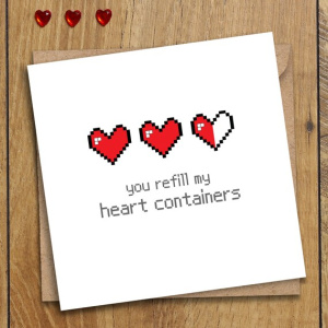 Zelda Valentines Card