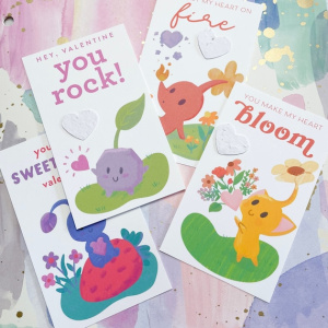 Bloom Valentine Cards