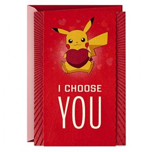Hallmark Pokémon Valentines Day Card