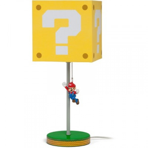 14" Nintendo Super Mario Block Table Lamp
