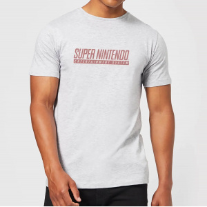 Nintendo SNES Men's Light Grey T-Shirt