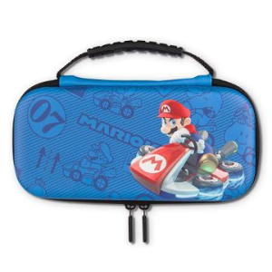 PowerA Protection Case Kit for Nintendo Switch Lite (Blue Mario Kart)