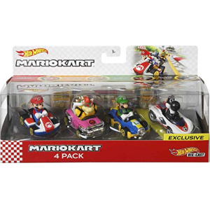 Hot Wheels Mario Kart Characters and Karts