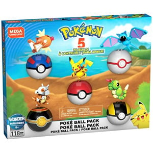 Mega Construx Pokémon Poke Ball Bundle