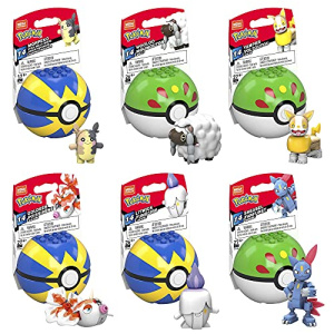 Mega Construx Pokémon Poké Ball Series 6 Pack
