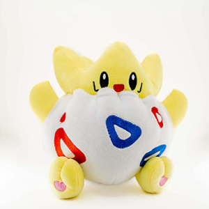 Pokemon Center: Togepi Plush Stuffed Animal Toy- 8"