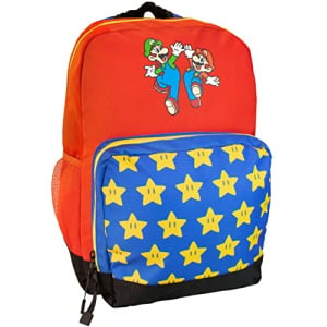 Super Mario Kids Backpack Red