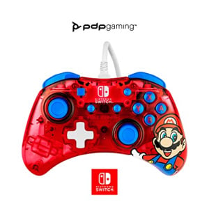 PDP Rock Candy Nintendo Switch Wired Controller Mario