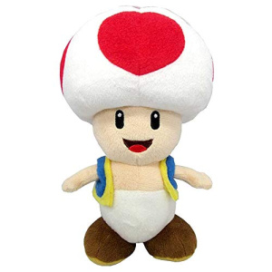 Super Mario AC04 Toad Sanei Officially Licensed Plush,