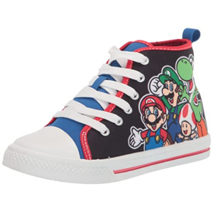 Mario Luigi Kids Shoe, Nintendo Hi Top Sneaker