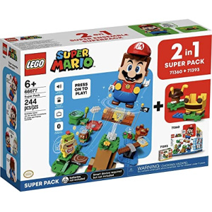 Lego Super Mario 2 in 1 Super Pack Building Kit
