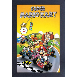 Super Mario Kart Retro Art Print